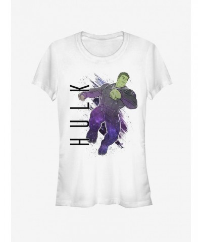 Marvel Avengers Endgame Hulk Painted Girls T-Shirt $12.45 T-Shirts