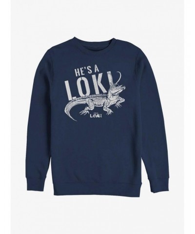 Marvel Loki Alligator Timeline Sweatshirt $16.24 Sweatshirts