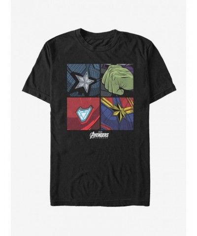 Marvel Avengers Endgame Hero Emblems T-Shirt $8.60 T-Shirts