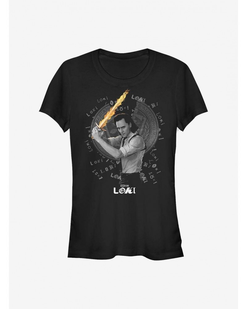 Marvel Loki Power Girls T-Shirt $8.22 T-Shirts