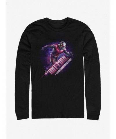 Marvel Avengers: Endgame Ant-Man Hex Long-Sleeve T-Shirt $10.20 T-Shirts