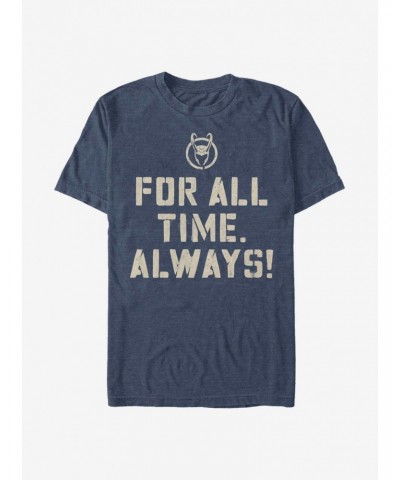 Marvel Loki For All Time. Always! T-Shirt $11.47 T-Shirts