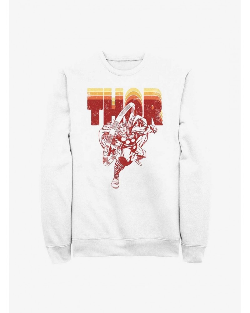 Marvel Thor Retro Thor Sweatshirt $11.44 Sweatshirts