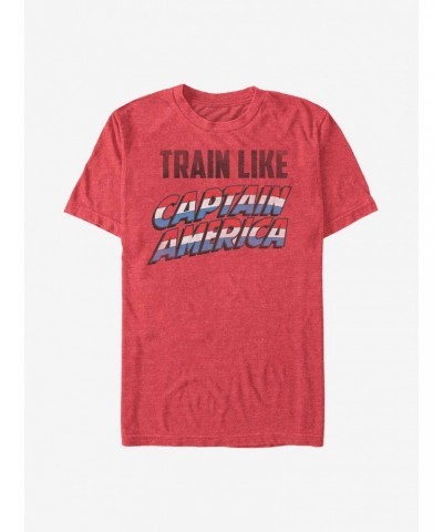 Marvel Captain America Train Like T-Shirt $9.80 T-Shirts