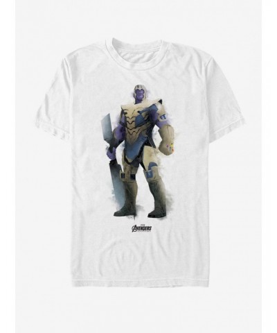 Marvel Avengers: Endgame Thanos Paint T-Shirt $8.13 T-Shirts