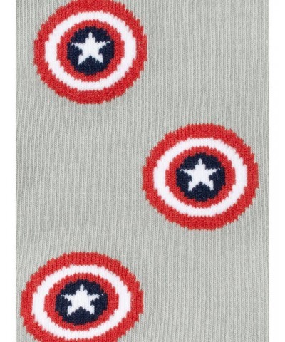 Marvel Captain America Gray Ankle Socks $6.19 Socks