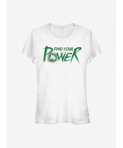 Marvel The Hulk Find Hulk Power Girls T-Shirt $12.20 T-Shirts