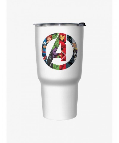 Marvel Avengers Heroes Icon Travel Mug $10.47 Mugs